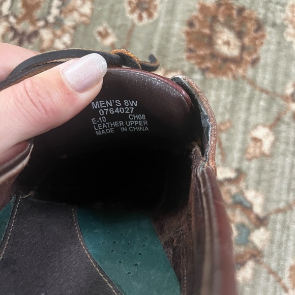 Men’s cherry brown Sperry’s - Picture 4 of 4